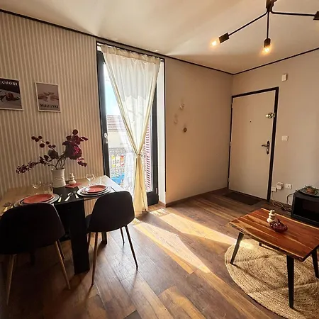 Le Reflet Dijonnais - Cosy, Tram 3 Min, Arrivee Libre דירה